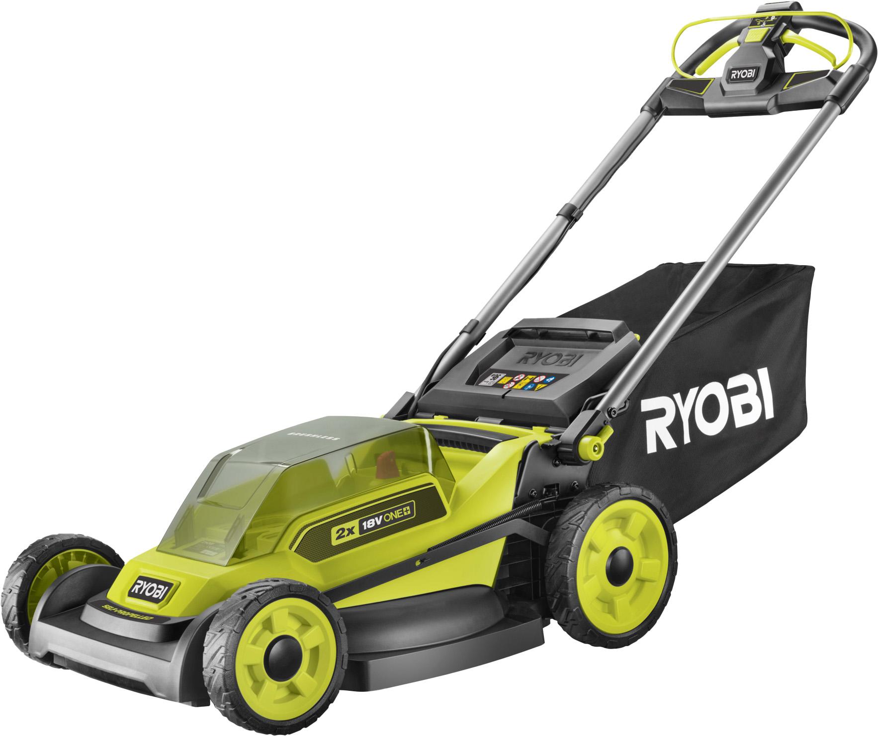 Ryobi RY18LMXSP51A-0 selvgående 18V gressklipper med 51 cm klippebredde